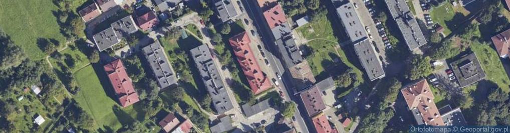 Zdjęcie satelitarne Słowackiego Juliusza ul.