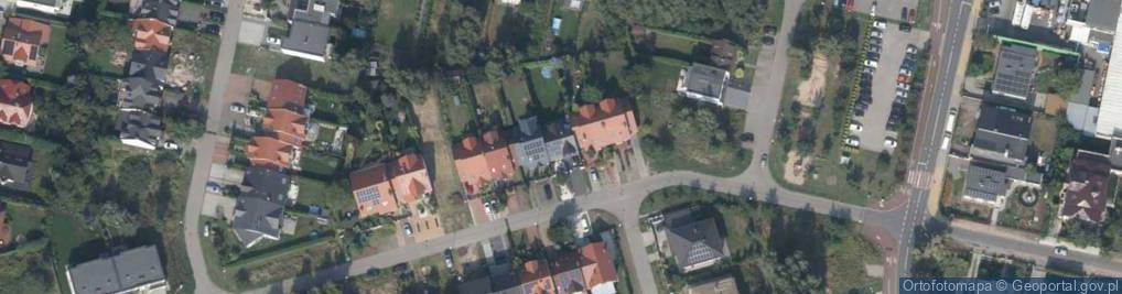 Zdjęcie satelitarne Słowicza ul.