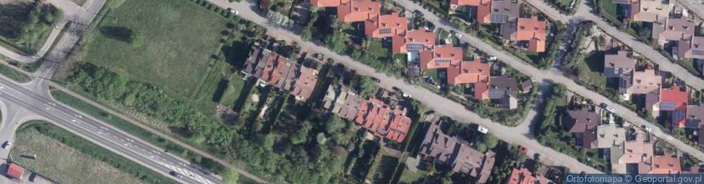 Zdjęcie satelitarne Słowikowa ul.