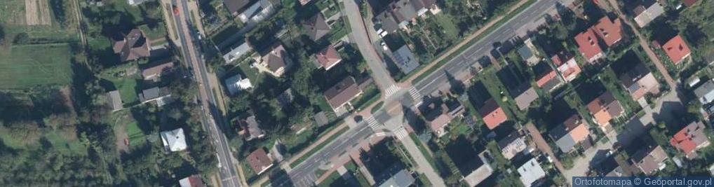 Zdjęcie satelitarne Ślusarska ul.