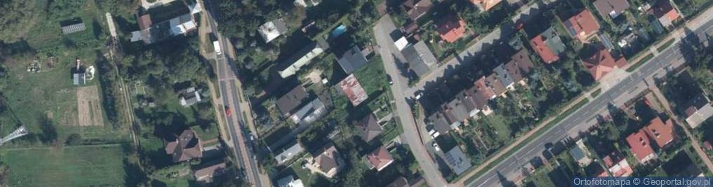 Zdjęcie satelitarne Ślusarska ul.