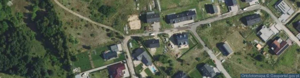 Zdjęcie satelitarne Słowików ul.