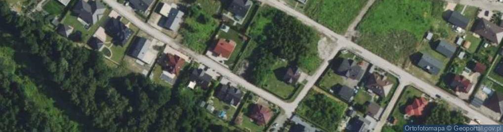 Zdjęcie satelitarne Słowików ul.