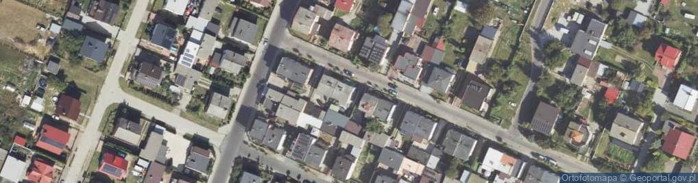 Zdjęcie satelitarne Słowackiego Juliusza ul.