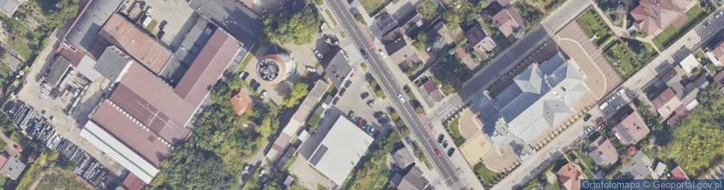 Zdjęcie satelitarne Słowackiego Juliusza ul.
