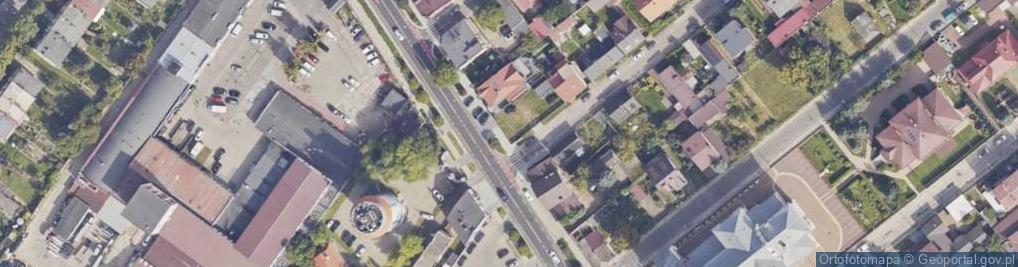 Zdjęcie satelitarne Słowackiego Juliusza ul.