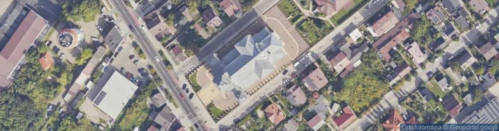 Zdjęcie satelitarne Słowackiego Juliusza ul.