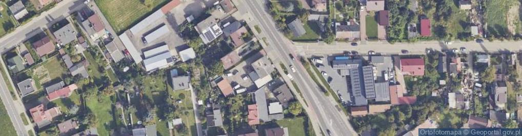 Zdjęcie satelitarne Słowackiego Juliusza ul.