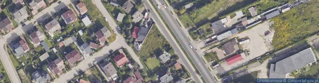 Zdjęcie satelitarne Słowackiego Juliusza ul.