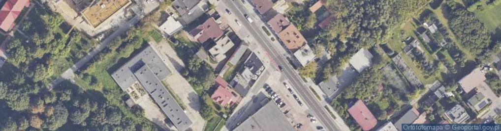 Zdjęcie satelitarne Słowackiego Juliusza ul.