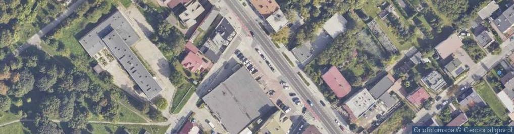 Zdjęcie satelitarne Słowackiego Juliusza ul.