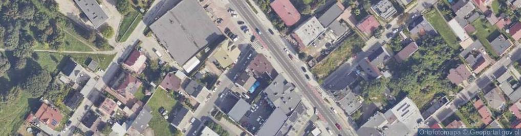 Zdjęcie satelitarne Słowackiego Juliusza ul.