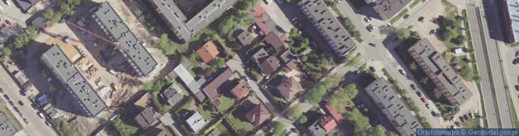 Zdjęcie satelitarne Słodowa ul.