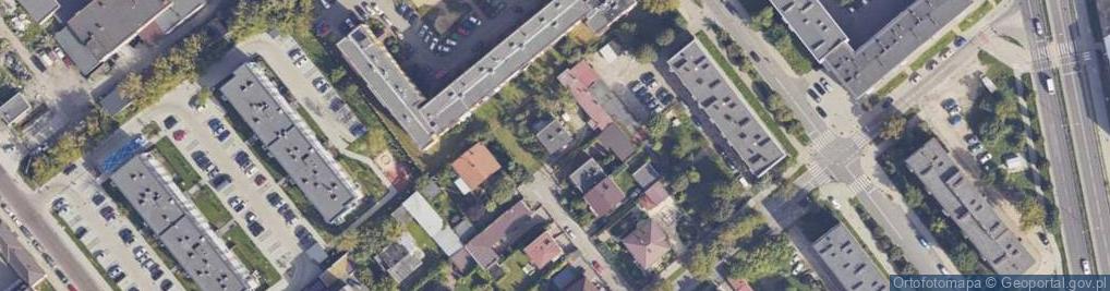 Zdjęcie satelitarne Słodowa ul.
