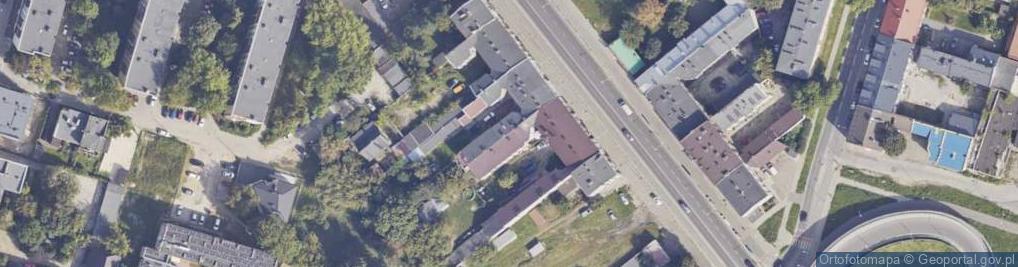 Zdjęcie satelitarne Słowackiego Juliusza ul.