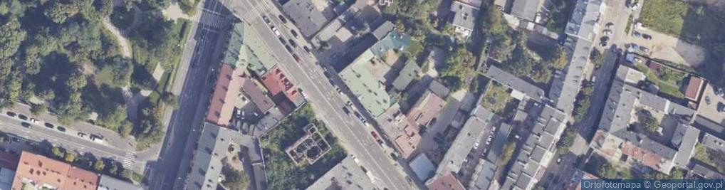 Zdjęcie satelitarne Słowackiego Juliusza ul.
