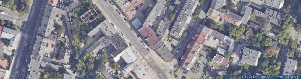Zdjęcie satelitarne Słowackiego Juliusza ul.