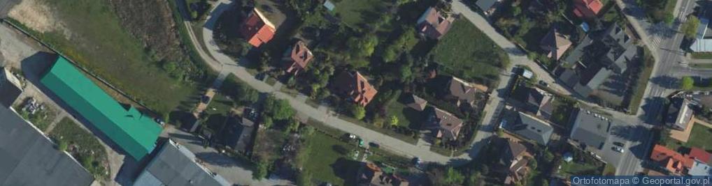 Zdjęcie satelitarne Słodowa ul.