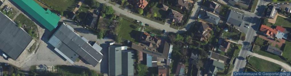 Zdjęcie satelitarne Słodowa ul.