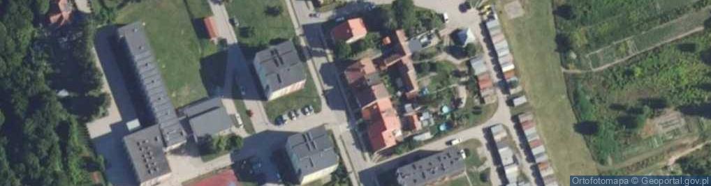 Zdjęcie satelitarne Słowiańska ul.