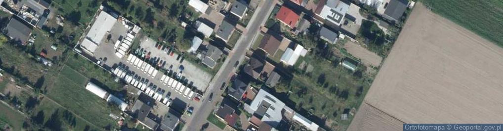 Zdjęcie satelitarne Słoneczna ul.
