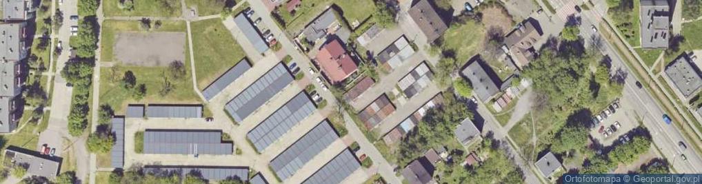 Zdjęcie satelitarne Słowackiego Juliusza ul.