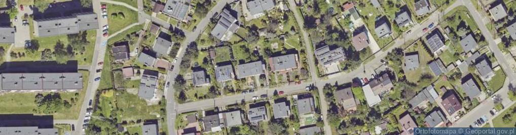 Zdjęcie satelitarne Słowików ul.