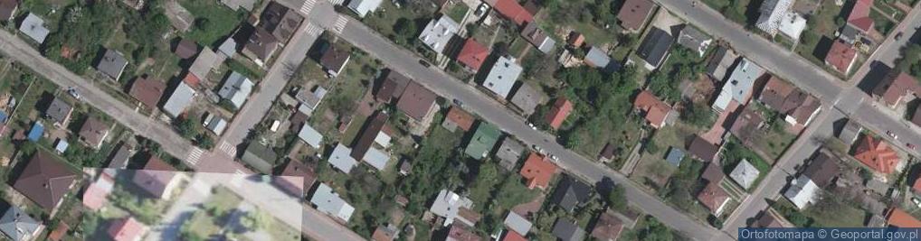 Zdjęcie satelitarne Słowackiego Juliusza ul.