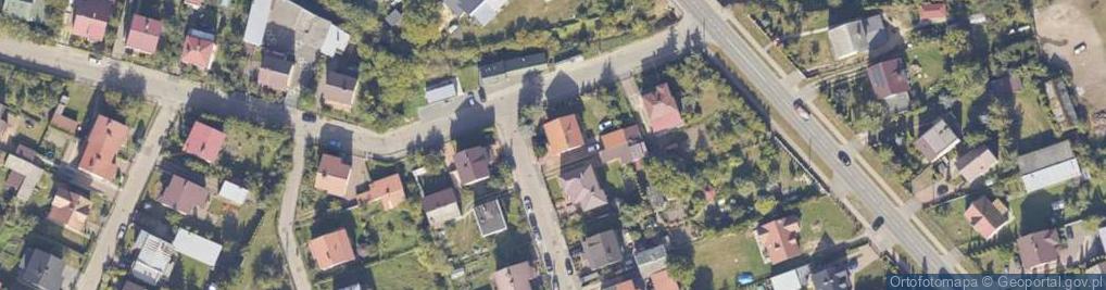 Zdjęcie satelitarne Słoneczna ul.