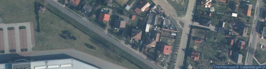 Zdjęcie satelitarne Słowackiego Juliusza ul.