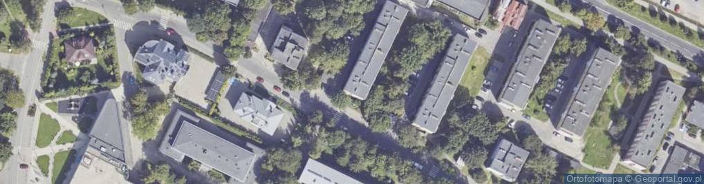 Zdjęcie satelitarne Słowackiego Juliusza ul.