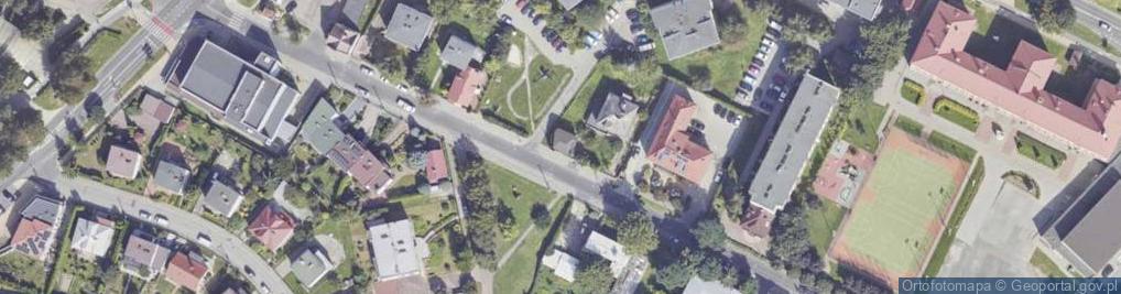 Zdjęcie satelitarne Słowackiego Juliusza ul.