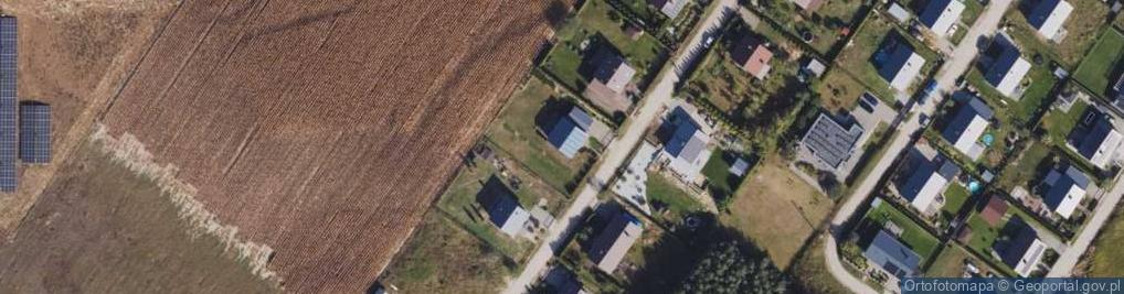 Zdjęcie satelitarne Słoneczne Wzgórze ul.
