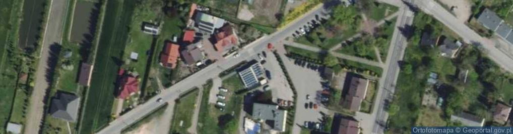 Zdjęcie satelitarne Słoneczna ul.