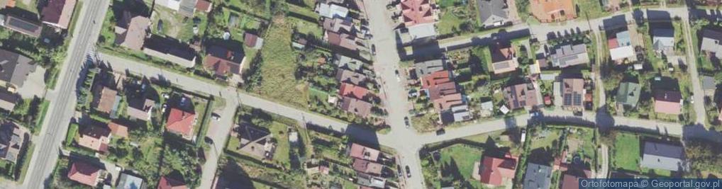 Zdjęcie satelitarne Słoneczna ul.