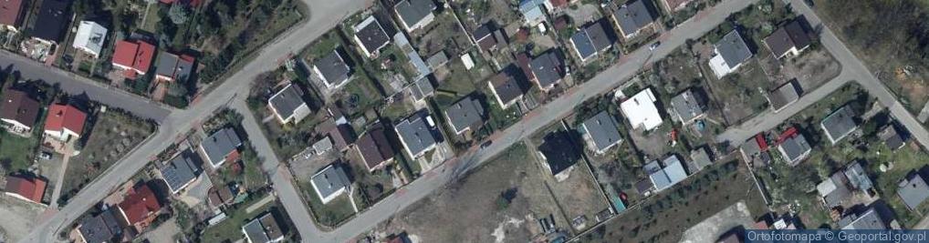 Zdjęcie satelitarne Słoneczna ul.