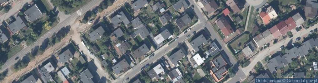 Zdjęcie satelitarne Słoneczna ul.