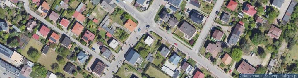 Zdjęcie satelitarne Słowackiego Juliusza ul.