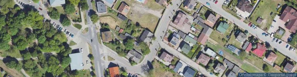 Zdjęcie satelitarne Słowackiego Juliusza ul.