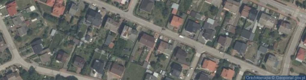 Zdjęcie satelitarne Słoneczna ul.