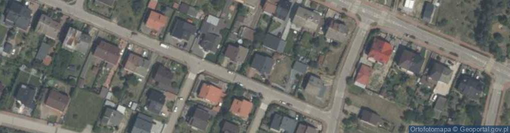 Zdjęcie satelitarne Słoneczna ul.