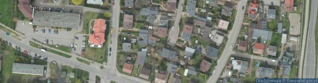 Zdjęcie satelitarne Słowackiego Juliusza ul.