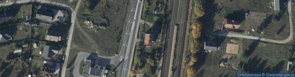 Zdjęcie satelitarne Sława Wielkopolska ul.