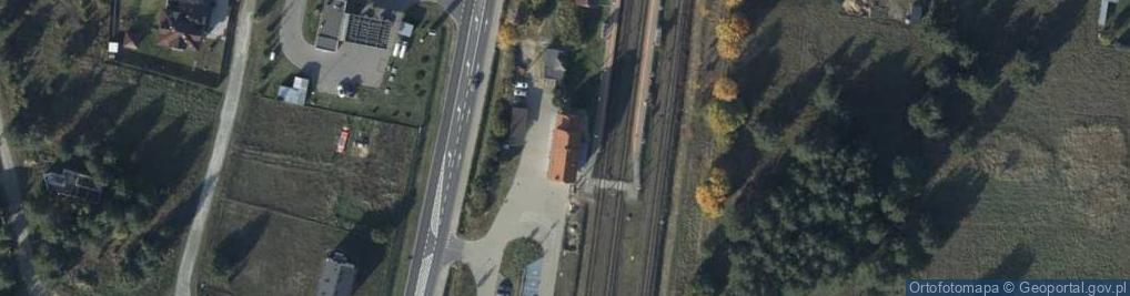 Zdjęcie satelitarne Sława Wielkopolska ul.