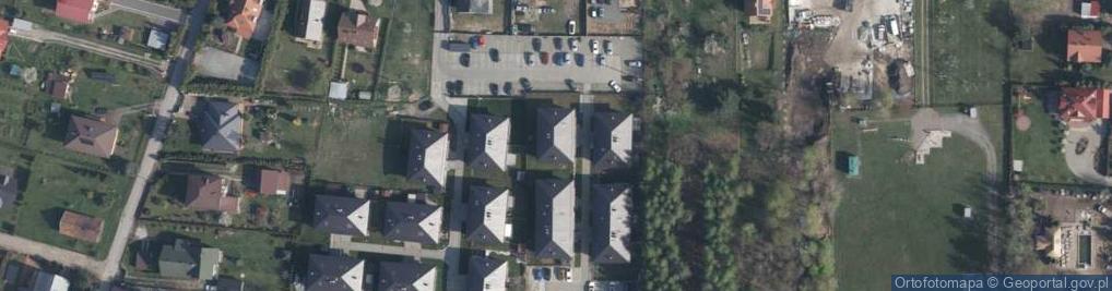 Zdjęcie satelitarne Śledziejowice ul.