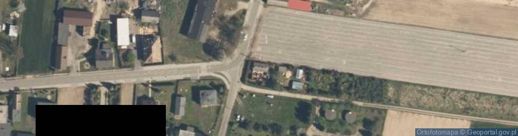 Zdjęcie satelitarne Słomków Mokry ul.