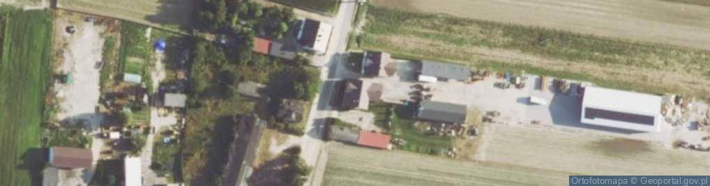 Zdjęcie satelitarne Słomków Mokry ul.