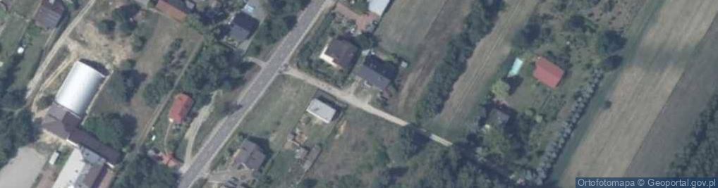 Zdjęcie satelitarne Słowiki-Folwark ul.