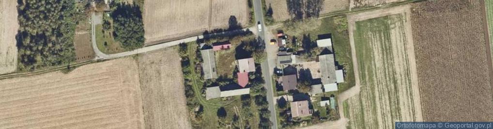 Zdjęcie satelitarne Sługocin-Kolonia ul.