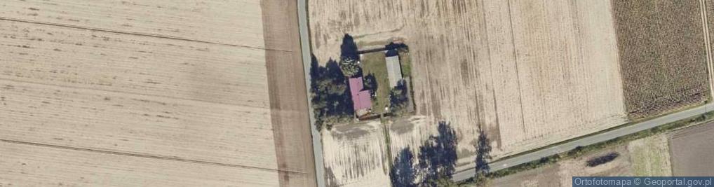 Zdjęcie satelitarne Sługocin-Kolonia ul.